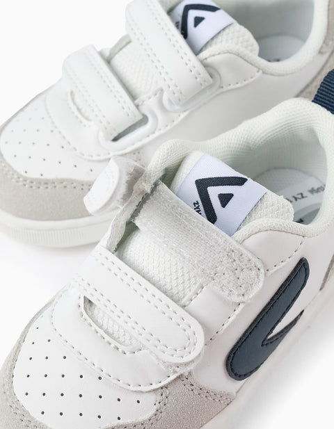 SNEAKER VELCRO, BLANCO, 19 - Kinder Guatemala -