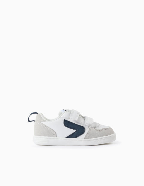 SNEAKER VELCRO, BLANCO, 19 - Kinder Guatemala -