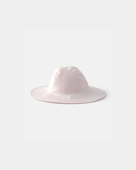 Sombrero de playa Carters reversible color rosa para niña - Kinder Guatemala - Sombrero