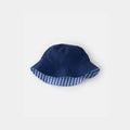 Sombrero reversible azul y con rayas azules para niño - Kinder Guatemala - Sombrero