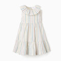 SS DRESS STRIPES, BLANCO, 3/4 - Kinder Guatemala -