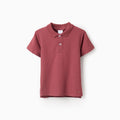 SS SHIRT COTTON, MARRÓN, 3/4 - Kinder Guatemala -