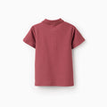 SS SHIRT COTTON, MARRÓN, 3/4 - Kinder Guatemala -
