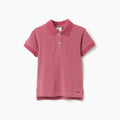 SS SHIRT COTTON, ROSA OSCURO, 6/9M - Kinder Guatemala -