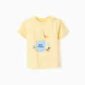 SS TSHIRT JERSEY, AMARILLO CLARO, 6/9M - Kinder Guatemala -
