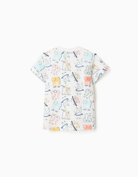 SS TSHIRT JERSEY, BEIGE CLARO, 12/18M - Kinder Guatemala -