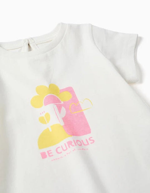 SS TSHIRT JERSEY, BLANCO, 24/36M - Kinder Guatemala -