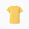 SS TSHIRT JERSEY, DARK YELLOW, 6/9M - Kinder Guatemala -