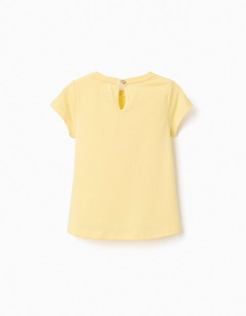 SS TSHIRT JERSEY, LIGHT YELLOW, 12/18M - Kinder Guatemala -