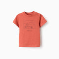 SS TSHIRT JERSEY, NARANJA, 6/9M - Kinder Guatemala -