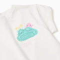 SS TSHIRT JERSEY, WHITE, 12/18M - Kinder Guatemala -
