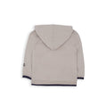 Sudadero Baby Bol con capucha, bolsas y zipper al frente con diseño de algodón color gris para niño - Kinder Guatemala - Sudadero
