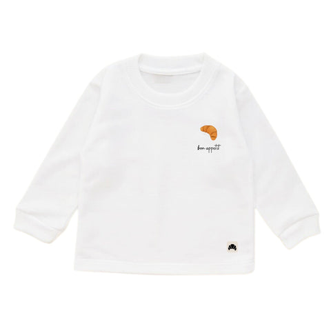 Sudadero Blue Seven blanco con bordado para niña - Kinder Guatemala - 