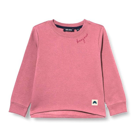 Sudadero Blue Seven rosado con bordado para niña - Kinder Guatemala - 