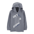 Sudadero de invierno fleece Carters Playwear con capucha gris niño - Kinder Guatemala - 
