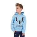 Sudadero Messi logo tee Messi color celeste unisex - Kinder Guatemala - hoodie