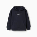 SWEAT FLEECE COTTON, AZUL OSCURO, 3/4 - Kinder Guatemala -