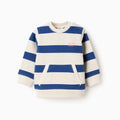 SWEAT FLEECE COTTON, AZUL OSCURO, 6/9M - Kinder Guatemala -