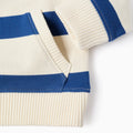 SWEAT FLEECE COTTON, AZUL OSCURO, 6/9M - Kinder Guatemala -