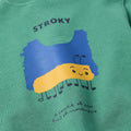 SWEAT FLEECE, VERDE, 6/9M - Kinder Guatemala -