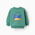 SWEAT FLEECE, VERDE, 6/9M - Kinder Guatemala -