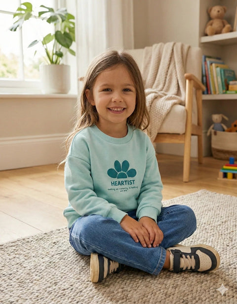SWEATER FLEECE, AZUL CLARO, 3/4 - Kinder Guatemala -
