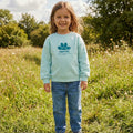 SWEATER FLEECE, AZUL CLARO, 3/4 - Kinder Guatemala -