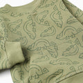 SWEATSHIRT, DARK GREEN, 6/9M - Kinder Guatemala -