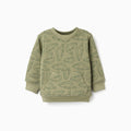 SWEATSHIRT, DARK GREEN, 6/9M - Kinder Guatemala -