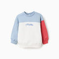SWEATSHIRT FLEECE, AZUL CLARO, 6/9M - Kinder Guatemala -