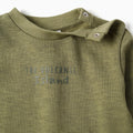SWEATSHIRT FLEECE, DARK GREEN, 12/18M - Kinder Guatemala -