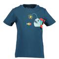 T-shirt Blue Seven manga corta diseño de pez color azul para niño - Kinder Guatemala - t-shirt