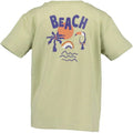 T-shirt de algodón orgánico Blue Seven diseño Beach - Kinder Guatemala -