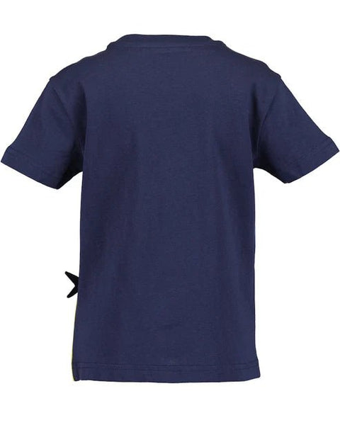 T-shirt de Jersey Blue Seven Submarino azul oscuro con tiburón - Kinder Guatemala -