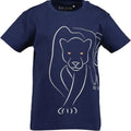 T-shirt de manga corta de Jersey Blue Seven Jungle jaguar - Kinder Guatemala -