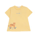 T-shirt Street Monkey manga corta color amarillo para niño - Kinder Guatemala - Camisa