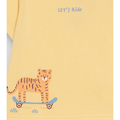 T-shirt Street Monkey manga corta color amarillo para niño - Kinder Guatemala - Camisa
