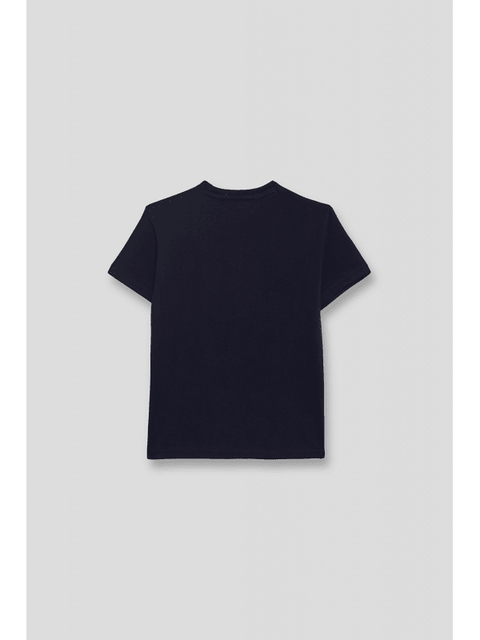 T-shirt Street Monkey manga corta color azul para niño - Kinder Guatemala - Camisa