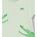 T-shirt Street Monkey manga corta diseño de cocodrilos color vende para niño - Kinder Guatemala - Camisa