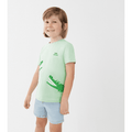 T-shirt Street Monkey manga corta diseño de cocodrilos color vende para niño - Kinder Guatemala - Camisa