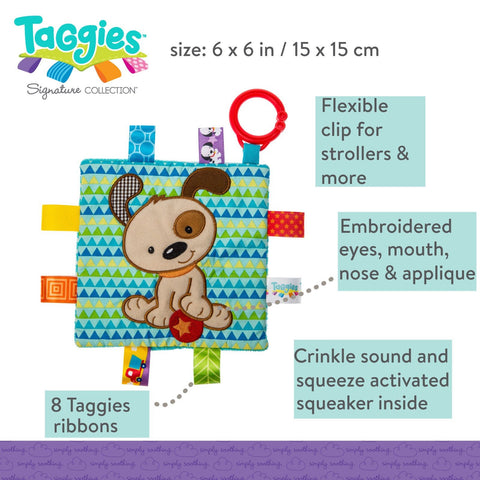 Taggies Crinkle Me Brother Cachorrito - Kinder Guatemala -