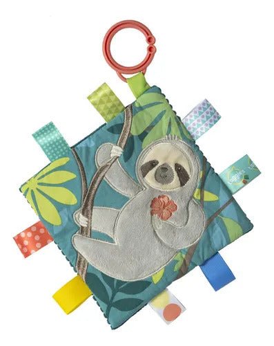 Perezoso Taggies Crinkle Me Juguete Sensorial para bebé con cintas y sonido