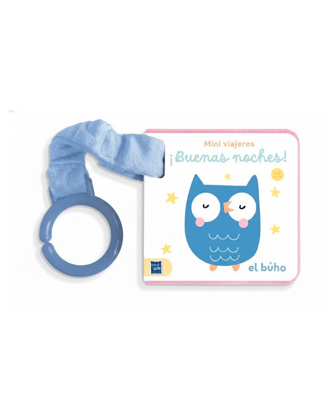 TOCA Y SIENTE LIBRITO PARA CARRUAJE - BUENAS NOCHES - YOYO BOOKS - Kinder Guatemala - 