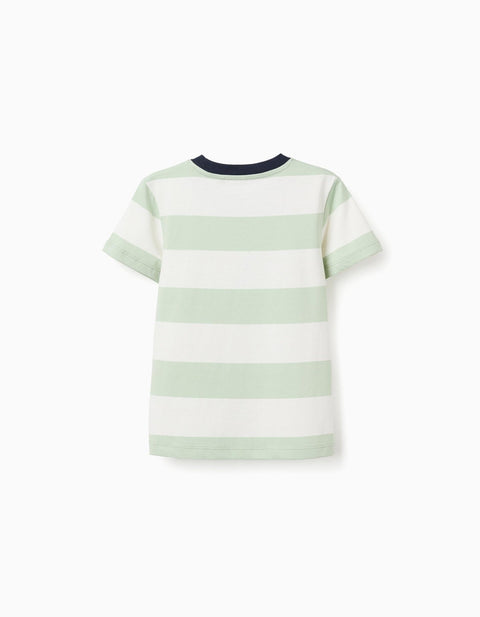 TSHIRT SS JERSEY, VERDE CLARO, 3/4 - Kinder Guatemala -