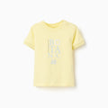 TSHIRT SS JERSEY, YELLOW, 6/9M - Kinder Guatemala -