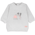Vestido Baby Bol manga larga con aplicación gris para niña - Kinder Guatemala - Vestido