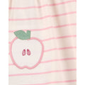 Vestido Carters manga larga rayado diseño de manzana y calzoncito para niña - Kinder Guatemala - 
