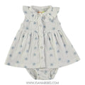 Vestido con cubrepañal Babybol girls want to bloom - Kinder Guatemala -