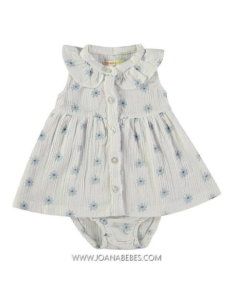 Vestido con cubrepañal Babybol girls want to bloom - Kinder Guatemala -