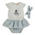 Vestido con cubrepañal Babybol girls want to bloom - Kinder Guatemala - 